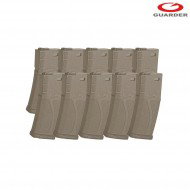 Bluebox 10 Mid-cap Tan 140bb M4/m16 Guarder (bbam-101tan)