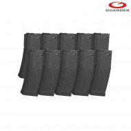 Bluebox 10 Caricatori Monofilari Black 140bb M4/m16 Guarder (bbam-101bk)
