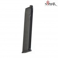 Glock 17/18 Gas Long Magazine 50bb Stark Arms (sa9-mag-g18c-bk50)