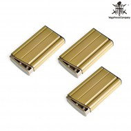 Set 3 160bb Scar H Mid-cap Magazines Tan Vfc (vf9-magmk17e160tn01)