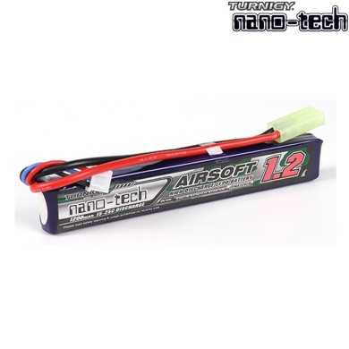 Lipo Battery Connector Tamiya 1200mah 11.1v 15~25c Turnigy Nano-tech (17276/1250)
