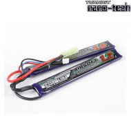 Lipo Battery Connector Tamiya 1200mah 7.4v 15~25c Turnigy Nano-tech (17277/1222)
