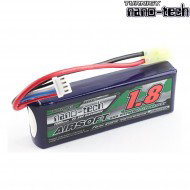 Batteria Lipo Connettore Tamiya 1800mah 11.1v 25~50c Turnigy Nano-tech (ng1800a.3s.25)