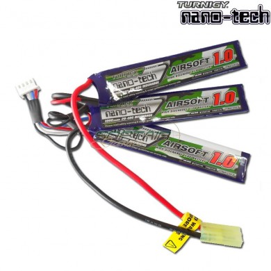 Lipo Battery Connector Tamiya 1000mah 11.1v 20~40c Turnigy Nano-tech (8751)