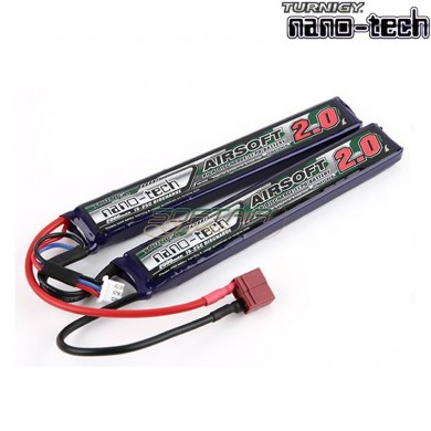 Lipo Battery Connector T-plug 2000mah 7.4v 15~25c Turnigy Nano-tech (9210000125-0)