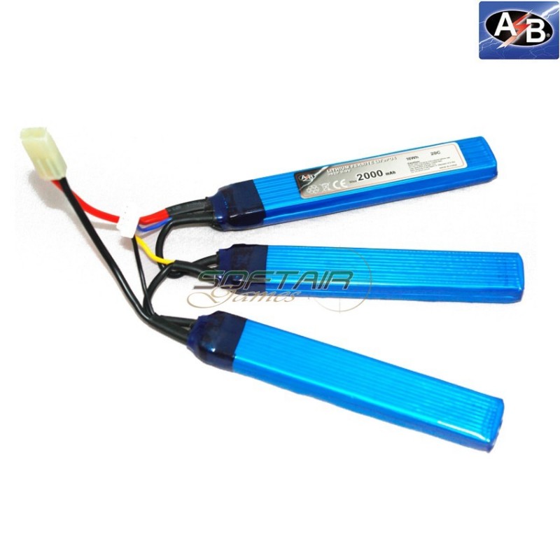 Batteria Life 2000mah 9.9v 20c Action Batteries (ablp20n20)