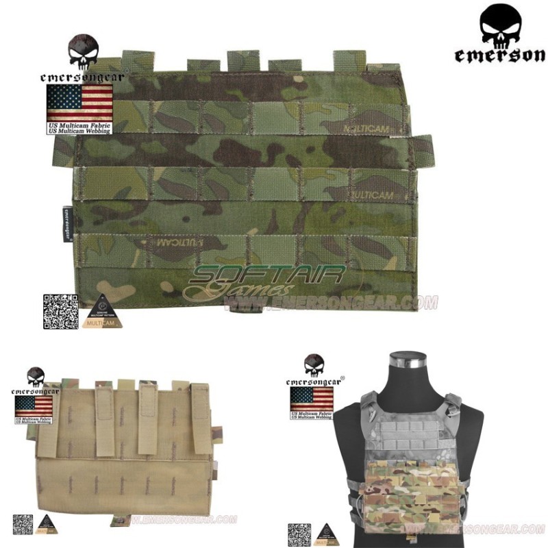 Velcro Molle System Panel Multicam® Tropic Genuine Usa For Avs/jpc 2.0