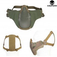 Pdw Half Face Protective Mesh Mask Olive Drab Emerson (em6644od)