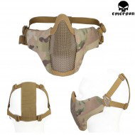 Pdw Half Face Protective Mesh Mask Multicam Emerson (em6644mc)