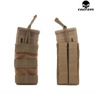 Single 5.56 Open Top Magazine Pouch Coyote Brown Emerson (em6353cb)