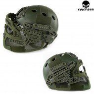 G4 System Pj Elmetto + Maschera Completa Olive Drab Emerson (em9197od)