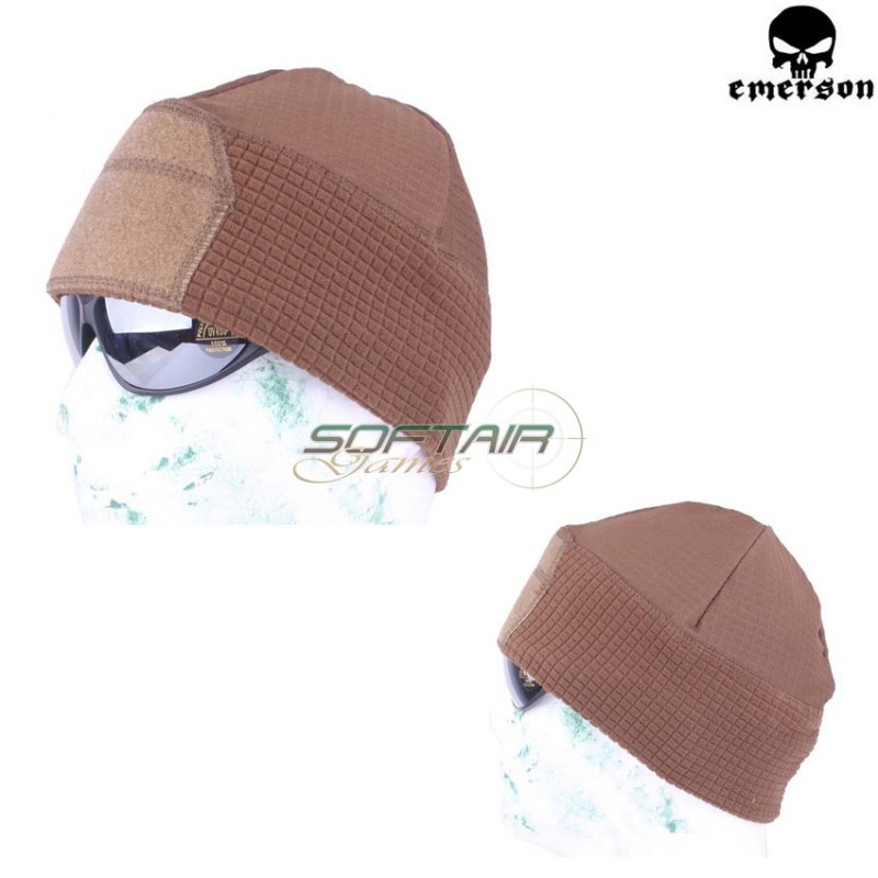 Tactical Corn Fleece Watch Cap Coyote Brown Emerson (em8545)