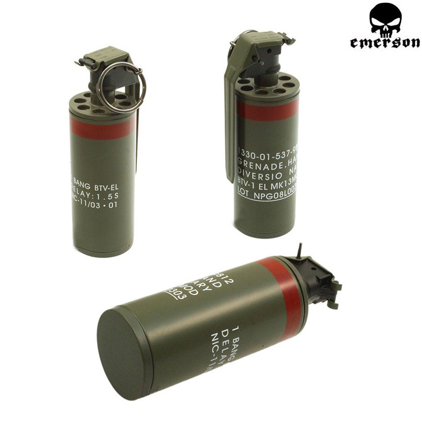 Flash Bang Dummy Grenade Mk13 Btv El Emerson Em7909