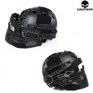 G4 System Pj Elmetto + Maschera Completa Black Emerson (em9197bk)