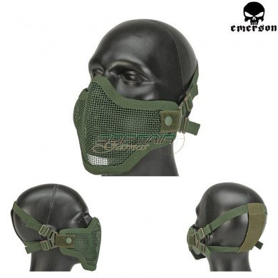 Maschera Iron Face Striker Olive Drab Emerson (em6599od)
