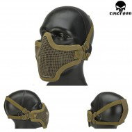 Maschera Iron Face Striker Tan Emerson (em6599tan)