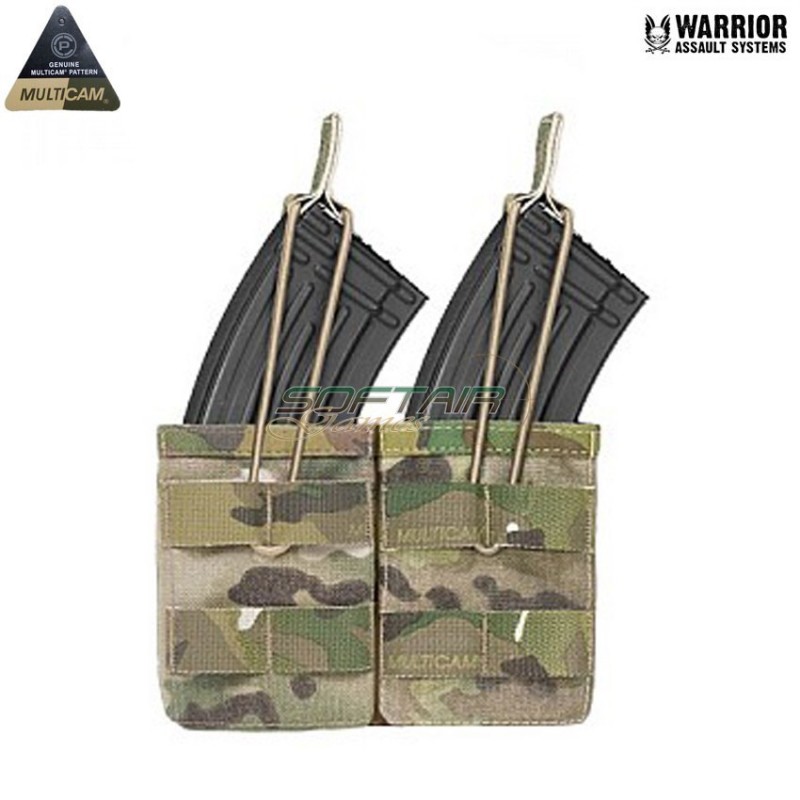 Double Fast Open Ak Magazines Pouch Multicam® Warrior Assault Systems (w-eo-dmop-ak-mc)