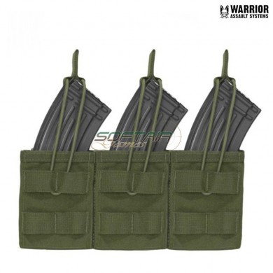 Tasca Fast Open Tripla Ak Olive Drab Warrior Assault Systems (w-eo-tmop-ak-od)