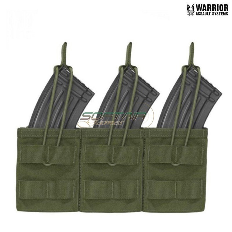 Tasca Fast Open Tripla Ak Olive Drab Warrior Assault Systems (w-eo-tmop-ak-od)