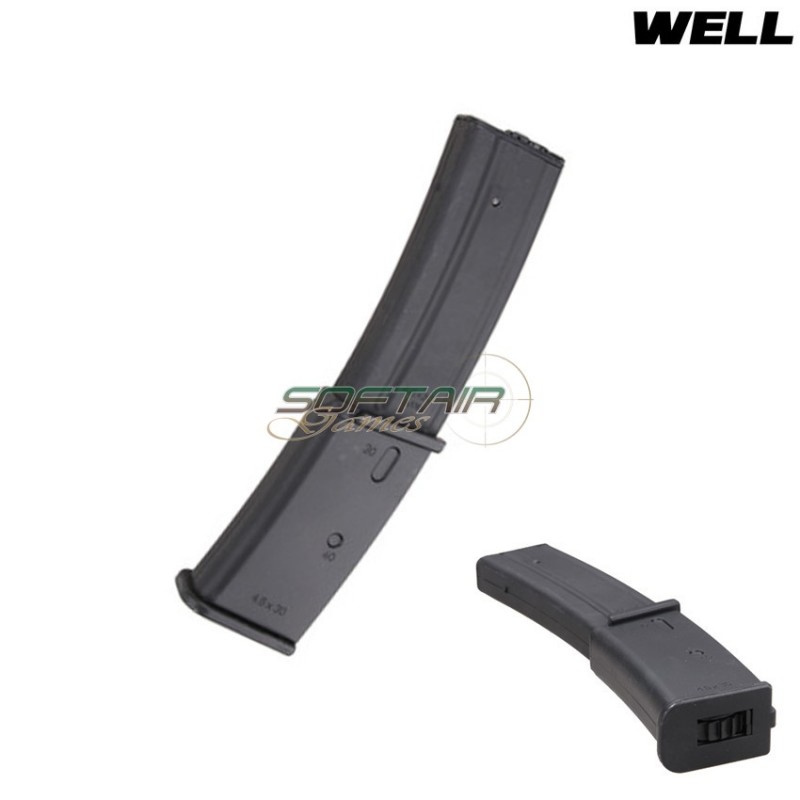Hi-cap Magazine 145bb For Mp7a1 Aeg Rifle Well (carr4)