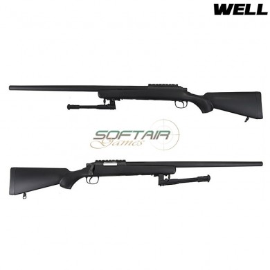 Fucile A Molla Vsr10 Long Barrel Sniper Black Well (mb03bb)