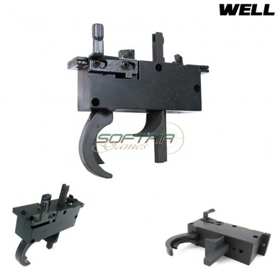 Metal Gearbox Trigger For Mauser L96 Well (gs-mb01)
