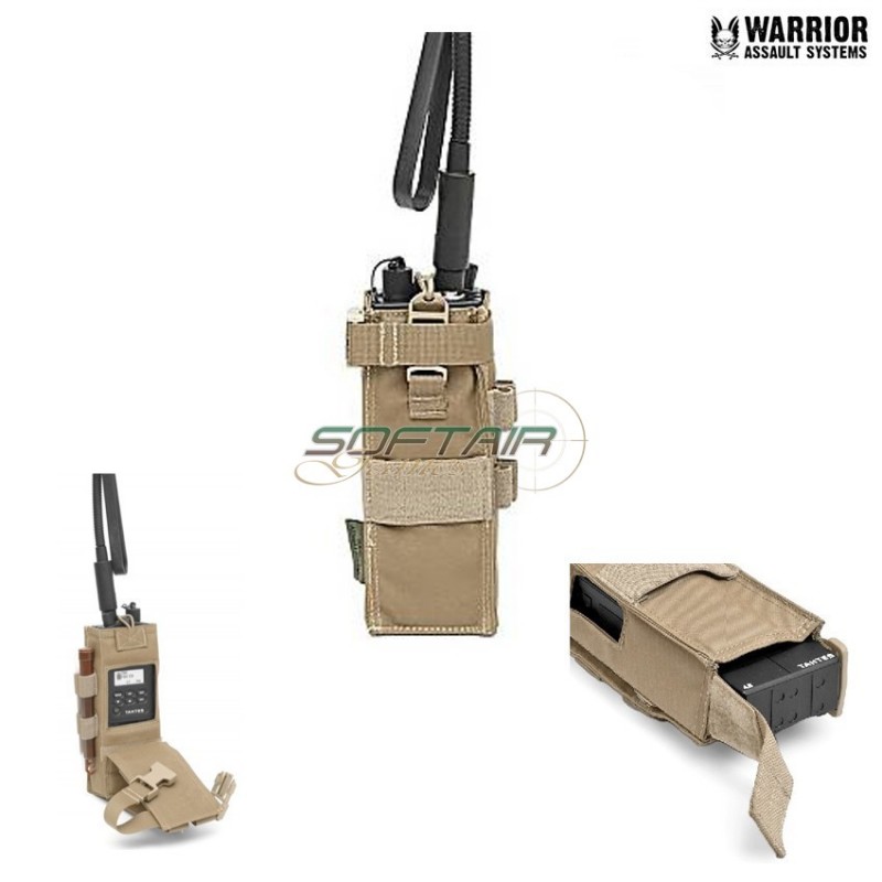 Tasca Radio Mbitr Gen 2 Coyote Tan Warrior Assault Systems (w-eo-mbitr-g2-ct)