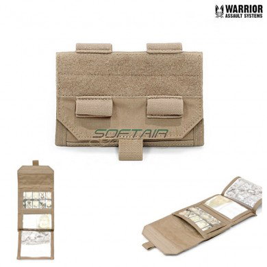 Tasca Admin Front Opening Coyote Tan Warrior Assault Systems (w-eo-foa-ct)