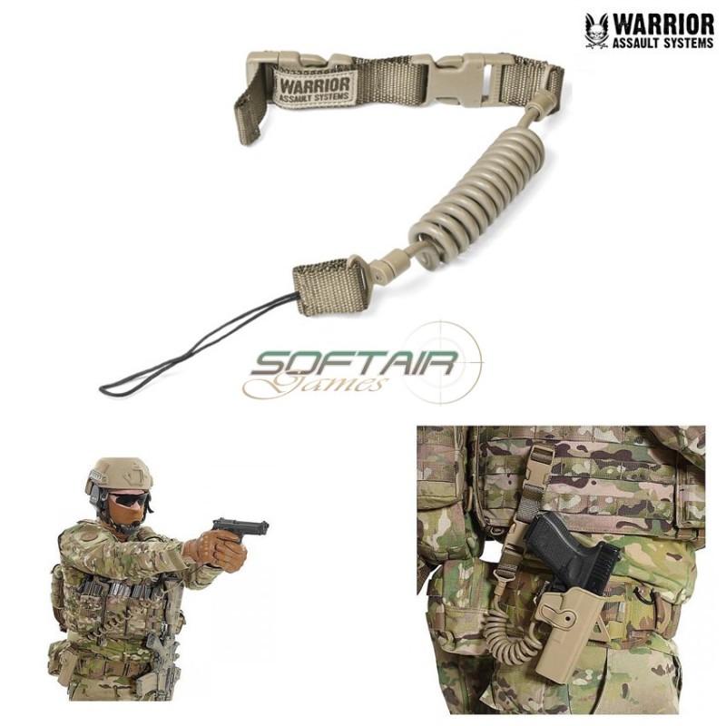Tactical Pistol Lanyard Coyote Tan Warrior Assault Systems (weotplc