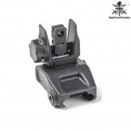 Tacca Di Mira Posteriore Flip Up Qrs Black Vfc (vf9-rstqrsbk01)