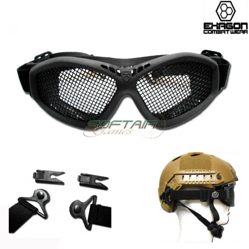 Tactical Eyewear Air Style Black Exagon (ex-m76bk)