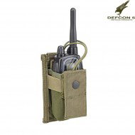 Tasca Porta Radio Green Defcon 5 (d5-rp01od)