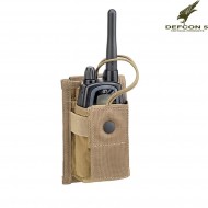 Radio Pouch Coyote Tan Defcon 5 (d5-rp01ct)