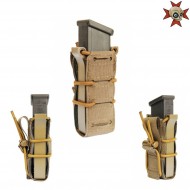 Porta Caricatore Fast Singolo Pistola Coyote Brown Templars Gear (tg-fmpds-cb)