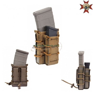 Double Decker Porta Caricatori Coyote Brown Templars Gear (tg-fmr+p-cb)