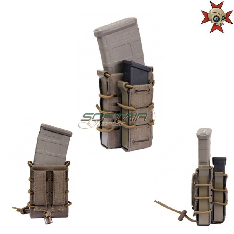 Double Decker Porta Caricatori Ranger Green Templars Gear (tg-fmr+p-rg)
