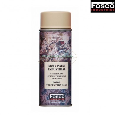Spray Army Paint Tropentarn Sand Fosco Industries (fo-469312-ts)