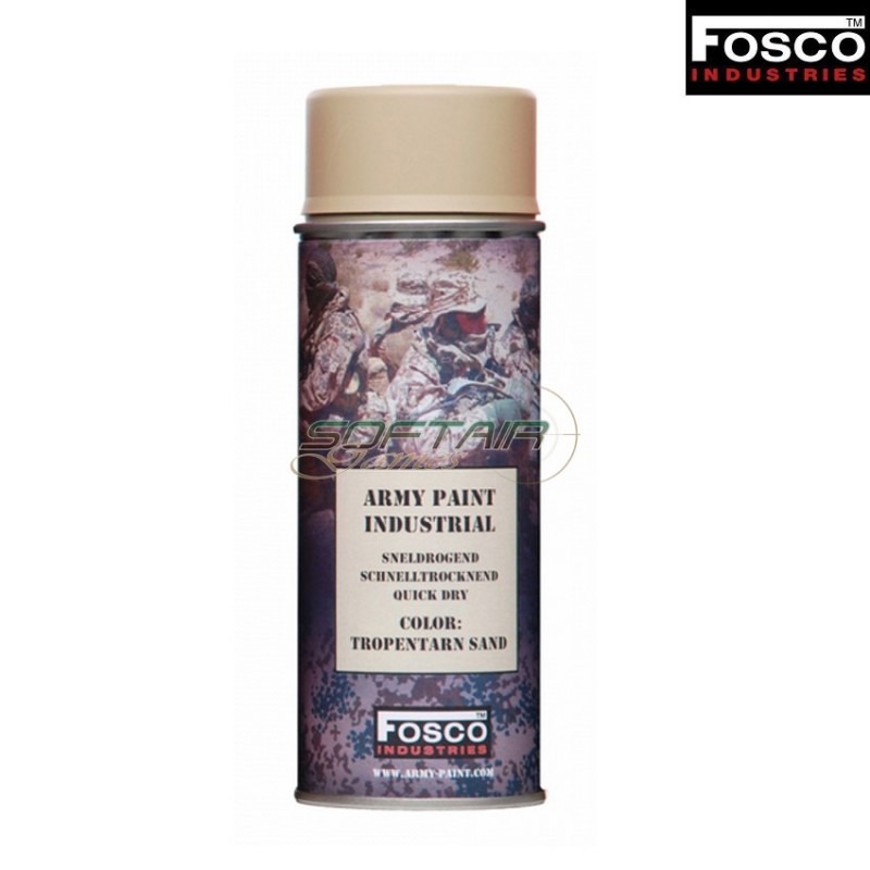 Spray Army Paint Tropentarn Sand Fosco Industries (fo-469312-ts)