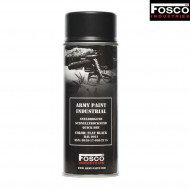 Spray Army Paint Flat Black Fosco Industries (fo-469312-fb)