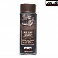 Spray Army Paint Mud Brown Fosco Industries (fo-469312-mb)