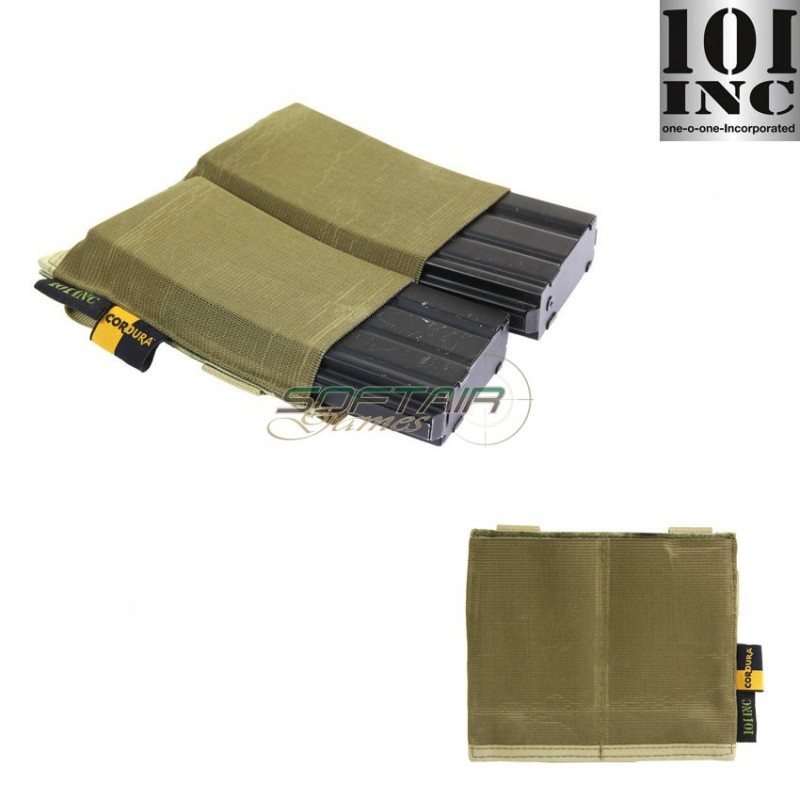 Tasca Caricatori Doppia Elastica Coyote 101 Inc (359951-ct)