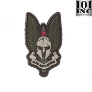 Patch 3d Pvc Spartan Grey/green 101 Inc (inc-444130-3822)