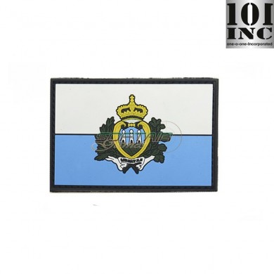 Patch 3d Pvc San Marino Color 101 Inc (inc-15058)
