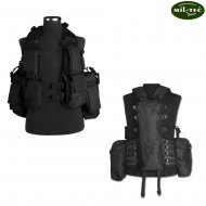 Tactical Vest Load Bearing Black Mil-tec (10711002)