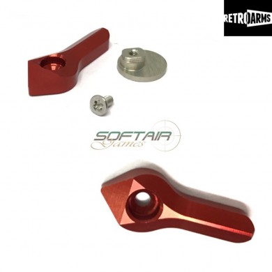 Fire Selector Cnc M4-c Red Retroarms (ra-6857)