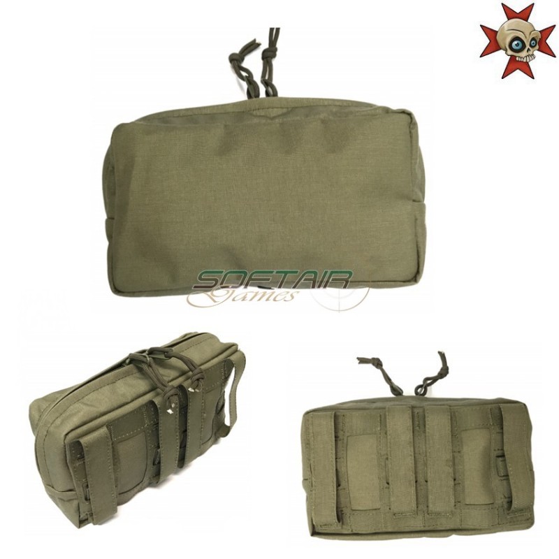 Tasca Cargo Utility Large Orizzontale Ranger Green Templar's Gear (tg-ca-l-rg)