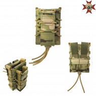 Double Decker Porta Caricatori Multicam Templars Gear (tg-fmr+p-mc)