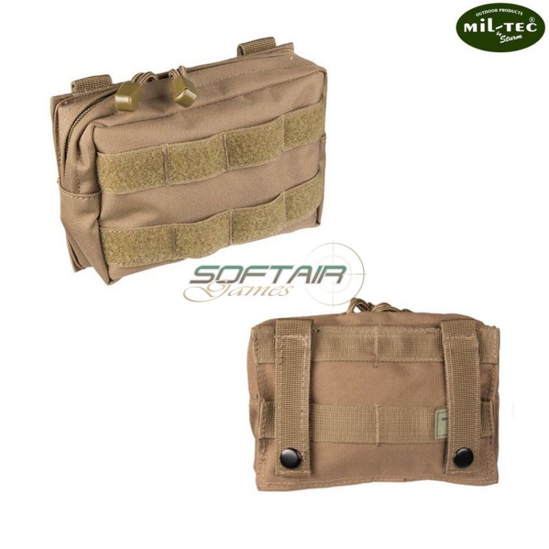 Tasca Utility Small Orizzontale Coyote Brown Mil-tec (13487019)