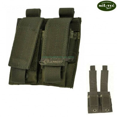 Porta Caricatore Pistola Doppio Olive Drab Mil-tec (13495501)