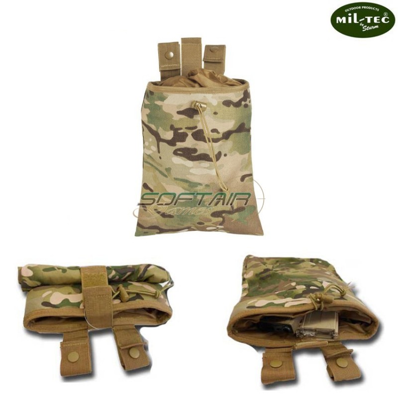 Tasca Caricatori Esausti Avvolgibile Multicam Mil-tec (16156049)